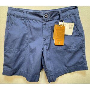 Mountain Warehouse Country To Coast Women's Chino Shorts Size 4 Blue Stretch